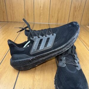 Adidas Ultraboost 21 Black Running Shoes Men's Size 14 GZ5159